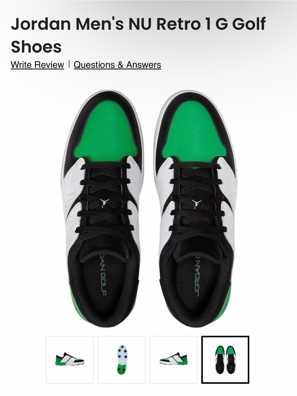 Jordan Golf NU Retro 1 G Sneakers